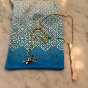 Kendra Scott adjustable pendant necklace